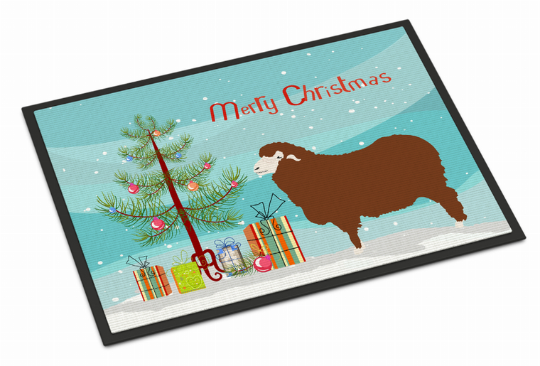 Sheep Art Christmas Indoor or Outdoor Mat - 652259123803