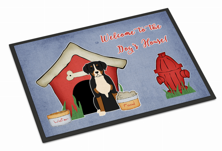 Dog House Collection Indoor or Outdoor Mat - 638508412690