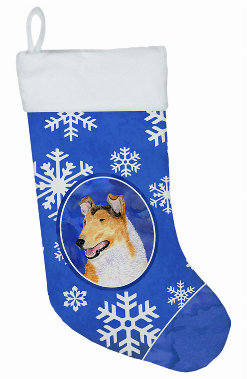 Holiday Dog on Christmas Stocking - 705332019866