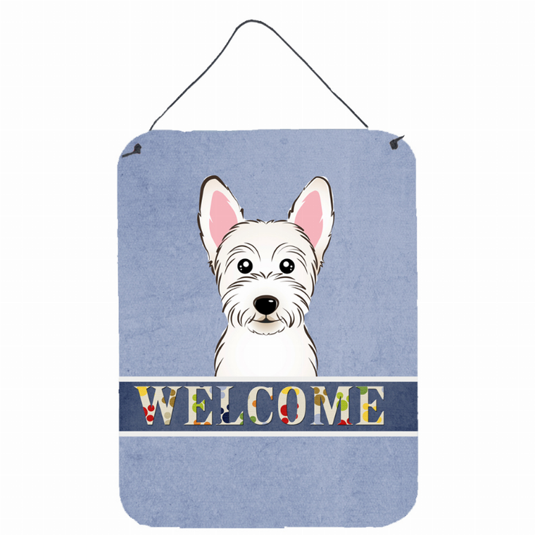 Welcome Design with Dog Wall or Door Hanging Prints - 638508006370