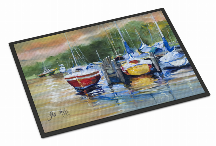 Sailboat Art by Jean McKee Mat - 615872941629