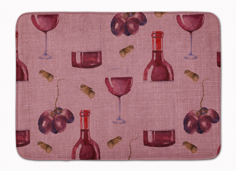 Wine Machine Washable Memory Foam Mat - 638508656834