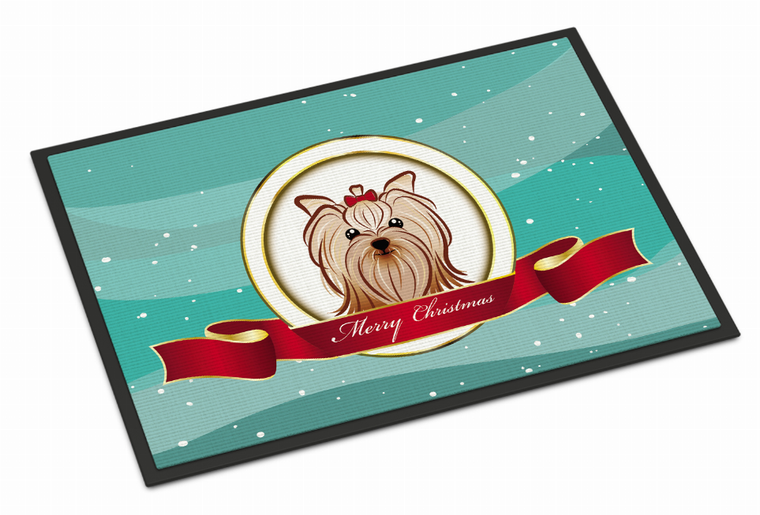 Merry Christmas Dog Art Indoor or Outdoor Mat - 638508098702