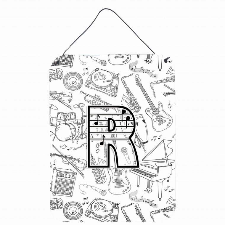 Musical Note Letters Wall or Door Hanging Prints - 638508028822