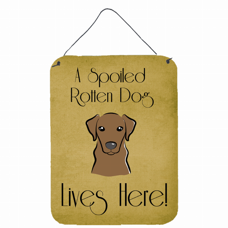 Dog Lives Here Design Wall or Door Hanging Prints - 638508053756