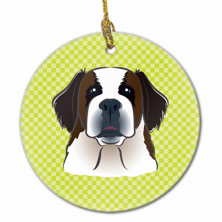 Dog Portrait on Ceramic Ornament - 615872908899