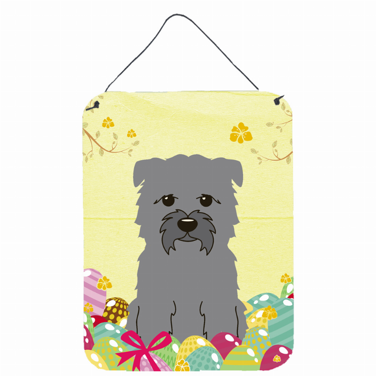 Easter Eggs Design with Dog Wall or Door Hanging Prints - 638508756626