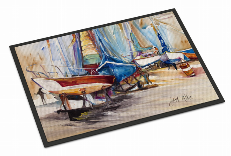 Sailboat Art by Jean McKee Mat - 615872940059