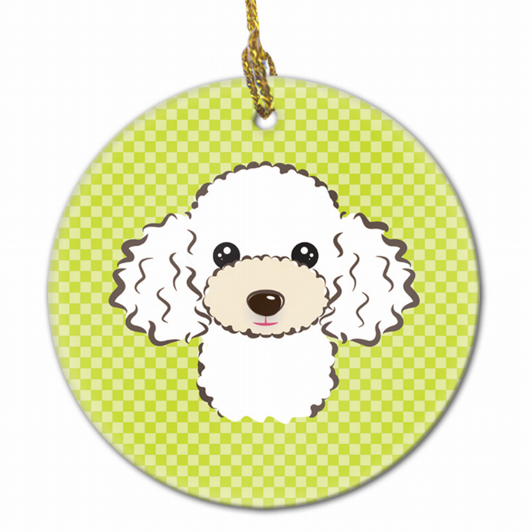 Dog Portrait on Ceramic Ornament - 615872909001