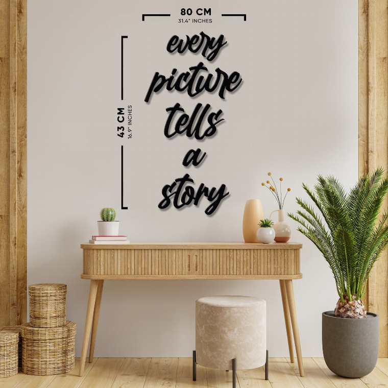 Every Picture Tells a Story Metal Wall Art - 726667296708