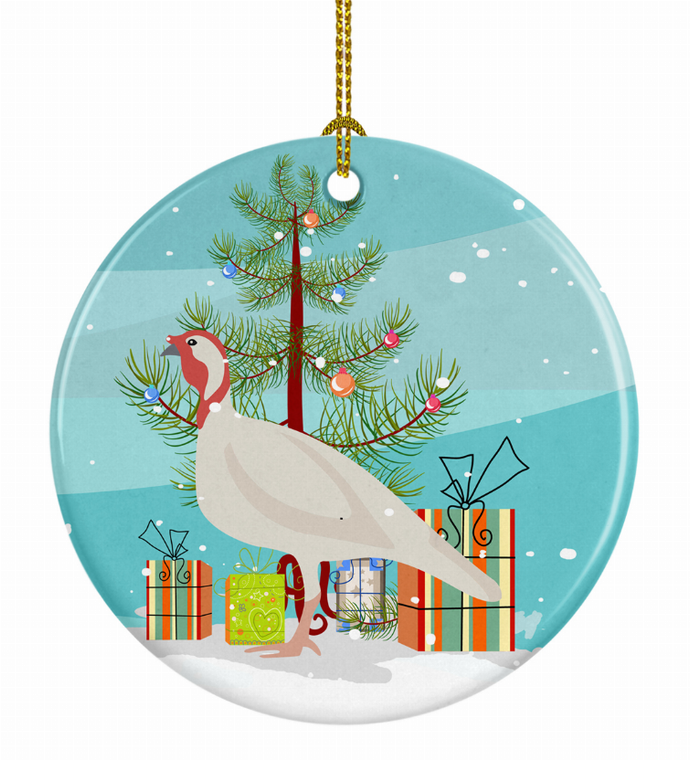 Turkey Christmas Ceramic Ornament - 652259331000
