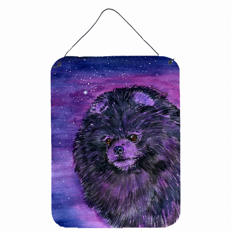 Starry Night Dog Art Wall or Door Hanging Prints - 615872612512