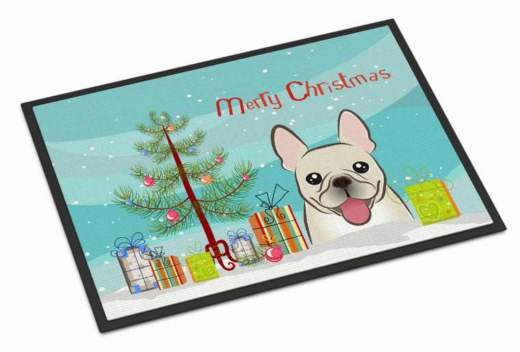 Christmas Tree Dog Art Indoor or Outdoor Mat - 638508147134