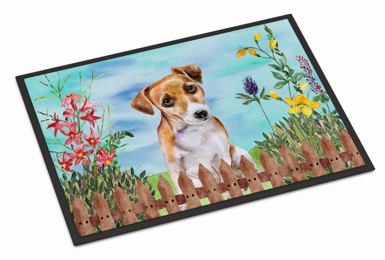 Spring Dog Art Indoor or Outdoor Mat - 652259178865