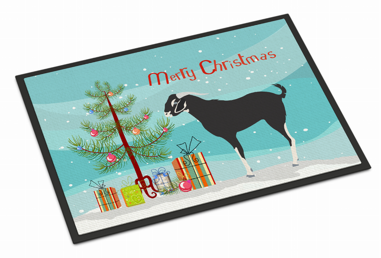 Goat Art Christmas Indoor or Outdoor Mat - 652259117611