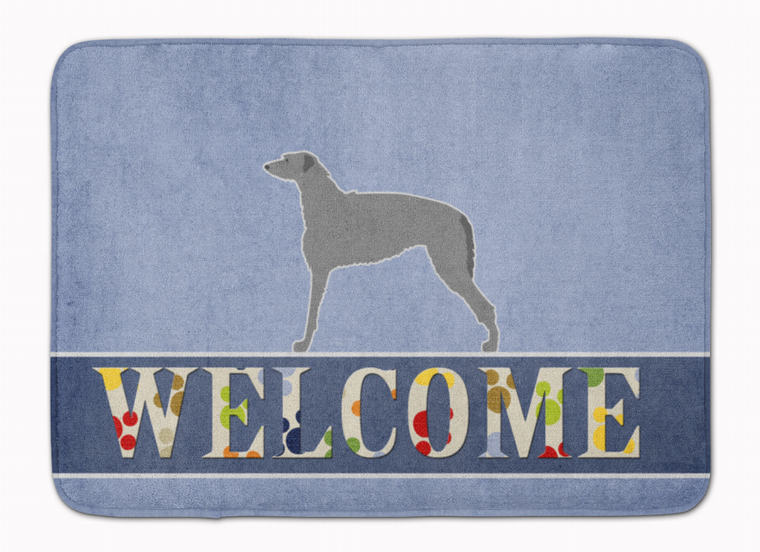 Dog Breed Print Machine Washable Memory Foam Welcome Mat - 638508702920