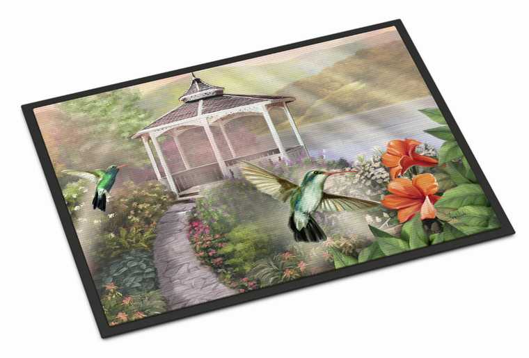 Garden Gazebo Hummingbird Duo Mat - 638508083951