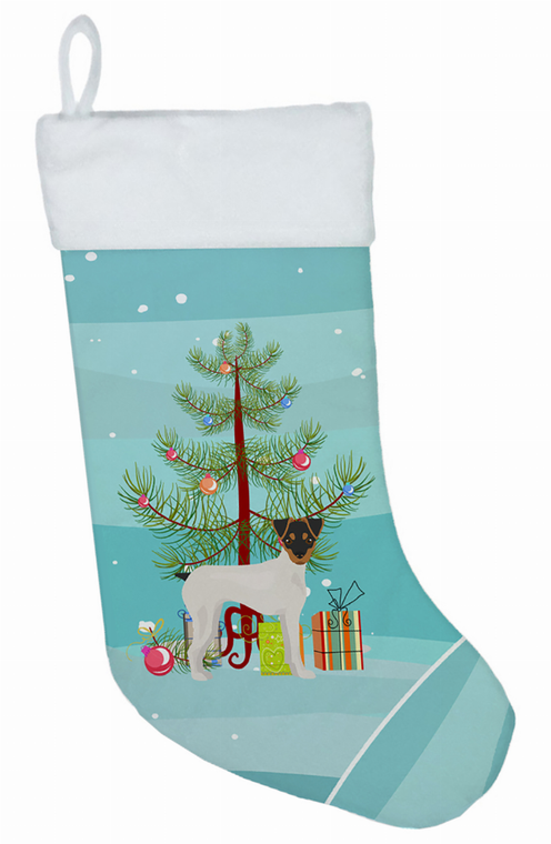 Christmas Tree and Dog on Christmas Stocking - 194030055045