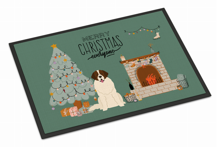 Dog Christmas Everyone Indoor or Outdoor Mat - 194030345832