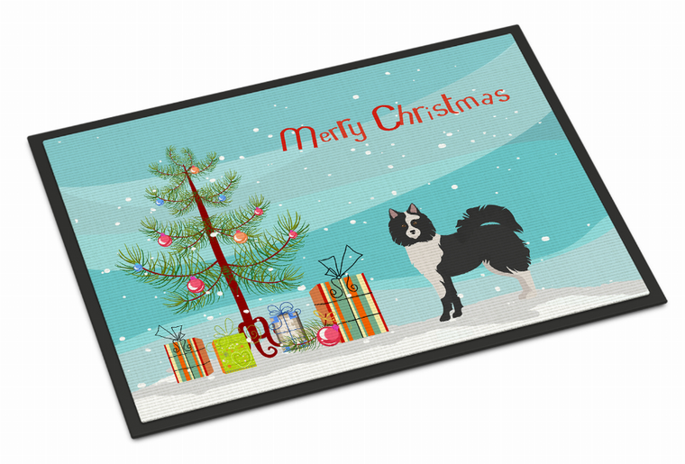 Christmas Tree Dog Art Indoor or Outdoor Mat - 194030023815