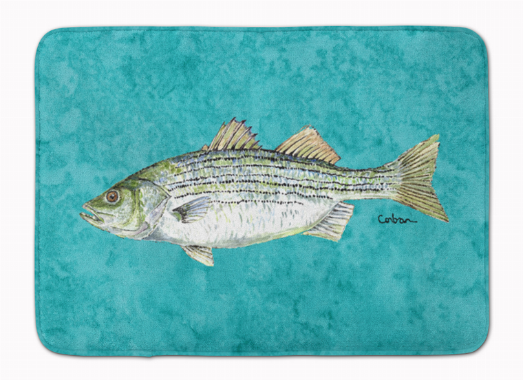 Fish Machine Washable Memory Foam Mat - 638508628848