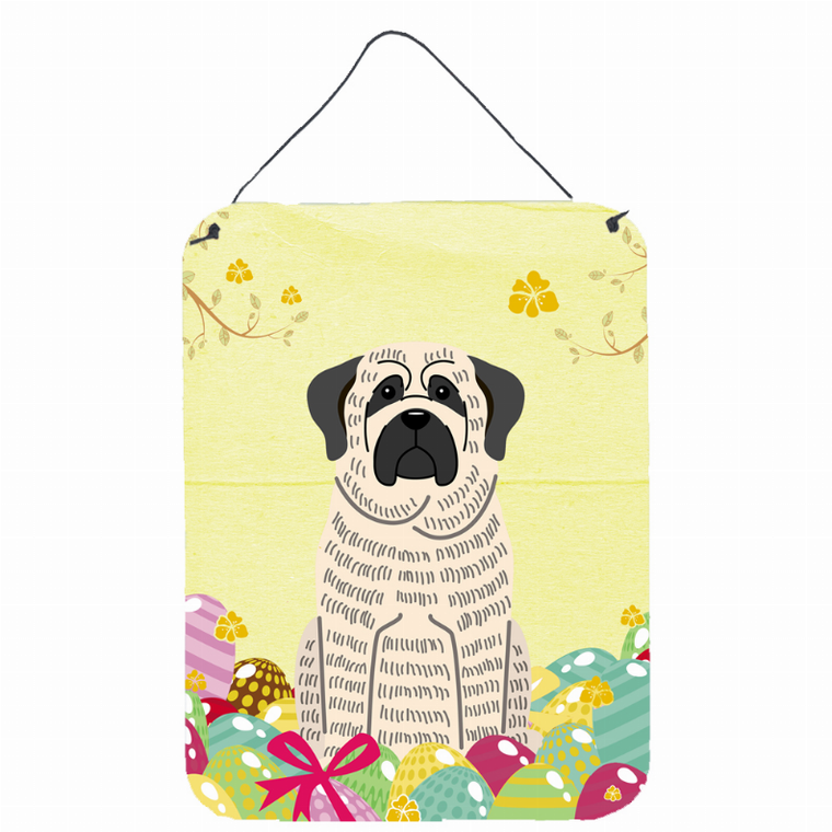 Easter Eggs Design with Dog Wall or Door Hanging Prints - 638508756190