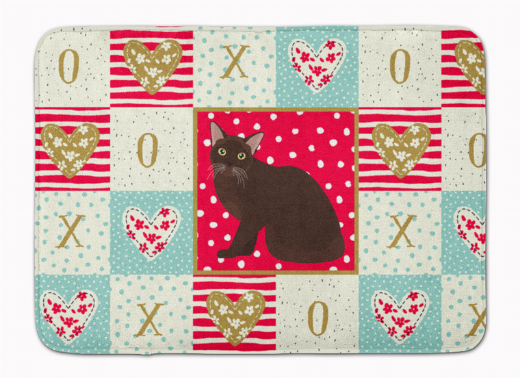 Seated Cat XOXO Art Mat - 194030305034