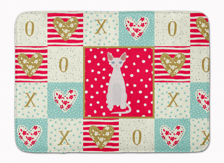 Seated Cat XOXO Art Mat - 194030305133