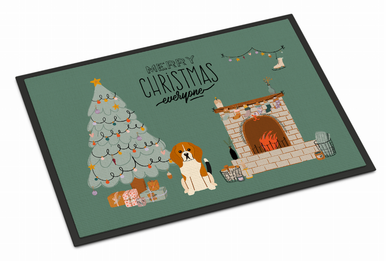 Dog Christmas Everyone Indoor or Outdoor Mat - 194030345962