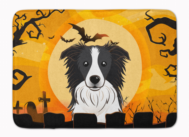 Halloween Dogs Machine Washable Memory Foam Mat - 638508635112