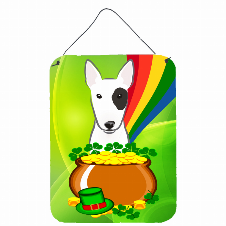 St. Patrick's Day Design with Dog Wall or Door Hanging Prints - 638508211101