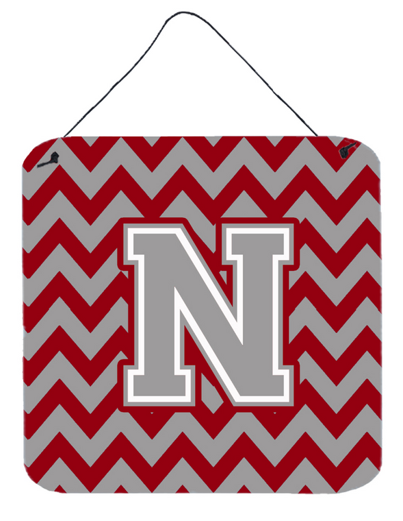 Monogram Letter Chevron Wall or Door Hanging Prints - 638508294982