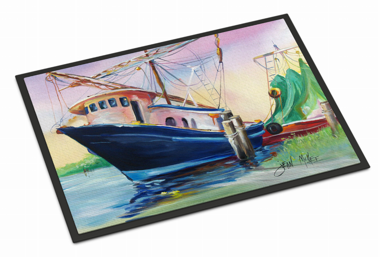 Shrimp Boat Art by Jean McKee Mat - 615872940172