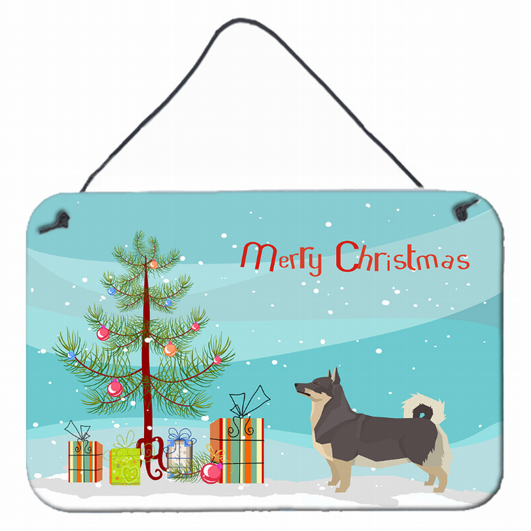 Christmas Tree Design with Dog Wall or Door Hanging Prints - 194030022160