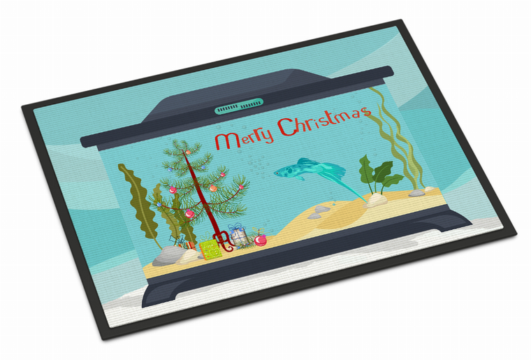 Christmas Tree Fish Art Mat - 194030408070