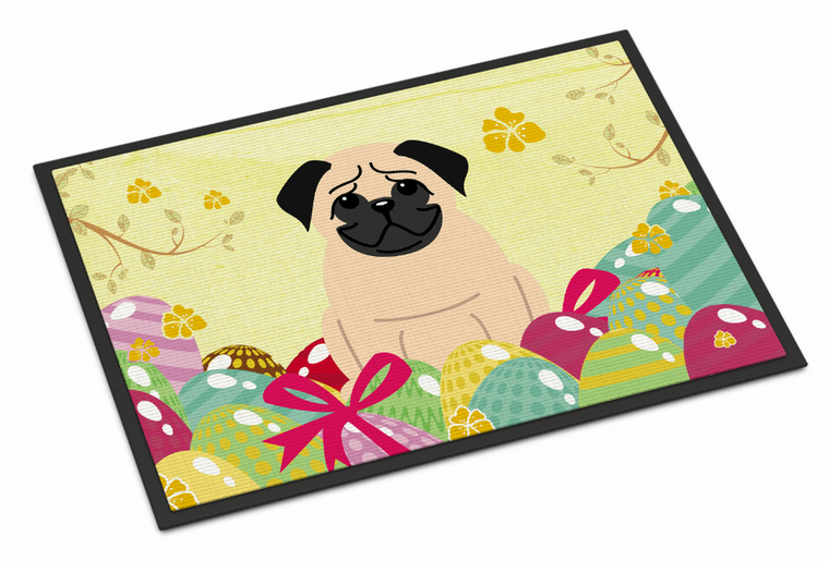 Easter Eggs Dog Art Indoor or Outdoor Mat - 638508775856