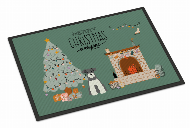 Dog Christmas Everyone Indoor or Outdoor Mat - 194030346105