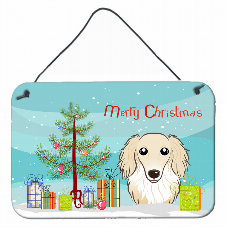 Christmas Tree and Dog Art Wall or Door Hanging Prints - 638508143778