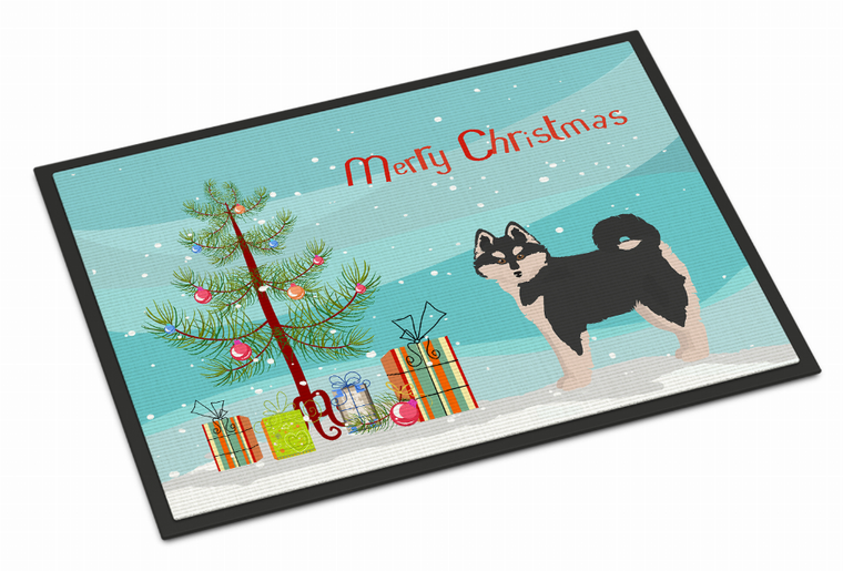 Christmas Tree Dog Art Indoor or Outdoor Mat - 194030025635