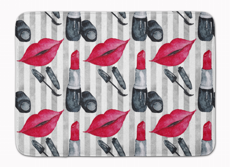 Watercolor Themed Art Machine Washable Memory Foam Mat - 638508888686