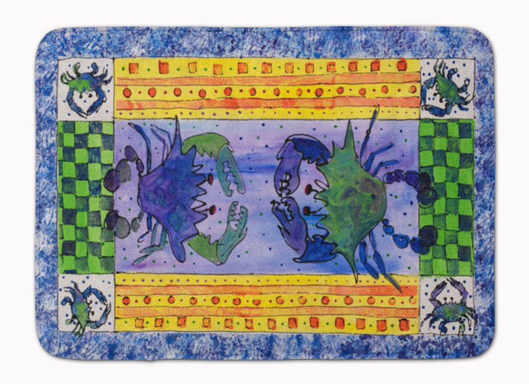 Shellfish Art Machine Washable Memory Foam Mat - 638508626950