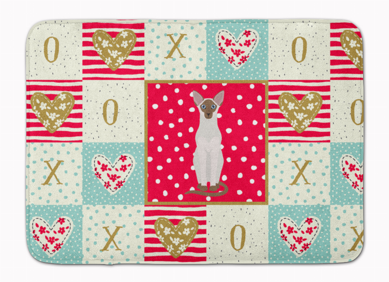 Seated Cat XOXO Art Mat - 194030305119