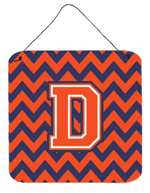 Monogram Letter Chevron Wall or Door Hanging Prints - 638508294630