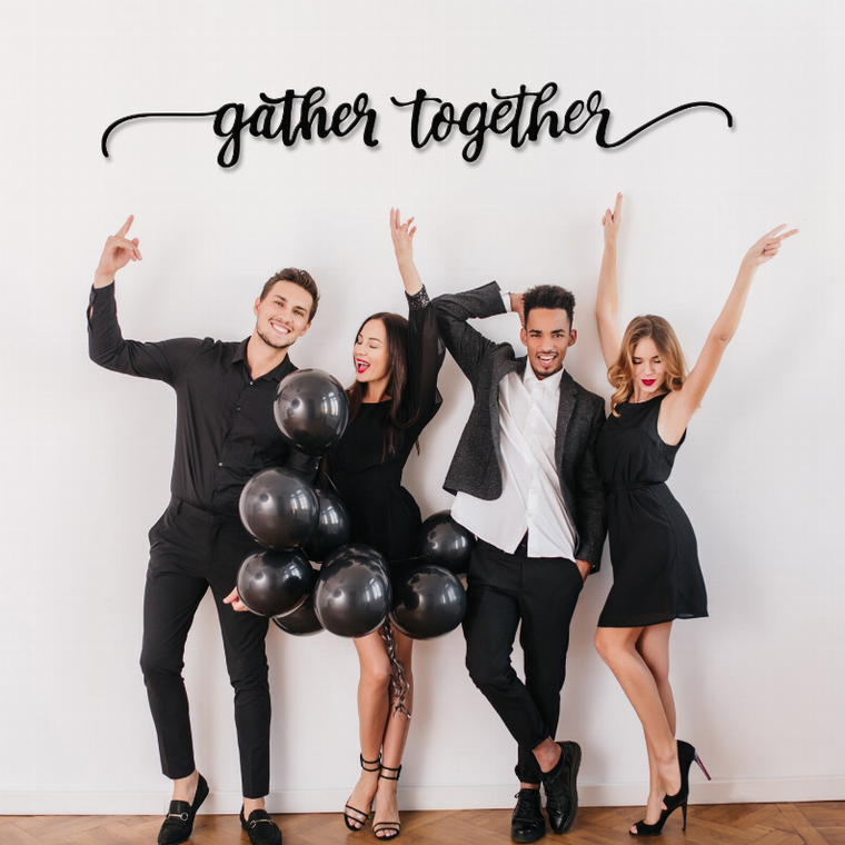 Gather Together Metal Wall Art - 726667296777