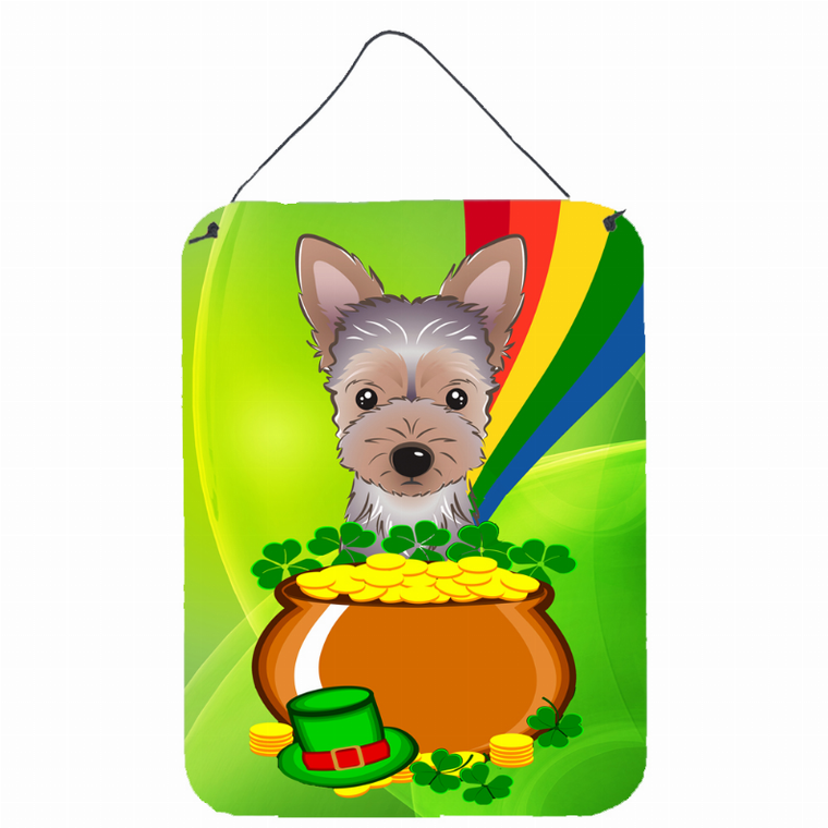 St. Patrick's Day Design with Dog Wall or Door Hanging Prints - 638508211330