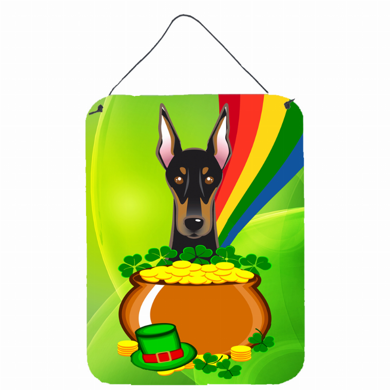 St. Patrick's Day Design with Dog Wall or Door Hanging Prints - 638508211460