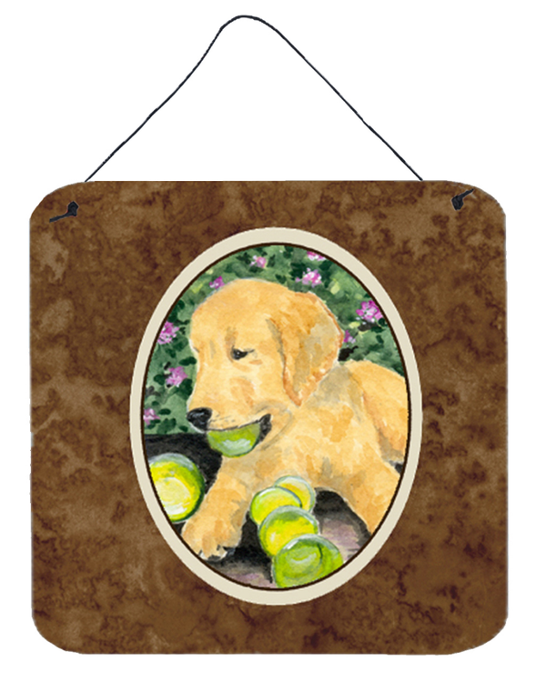 Golden Retriever Art Wall or Door Hanging Prints - 615872634651