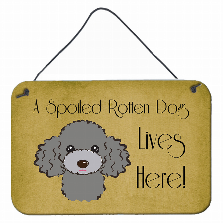 Dog Lives Here Design Wall or Door Hanging Prints - 638508005465