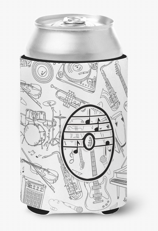 Musical Note Letters Can or Bottle Hugger - 615872969371