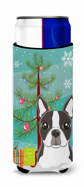 Christmas Tree and Dog Ultra Hugger for slim cans - 638508105516